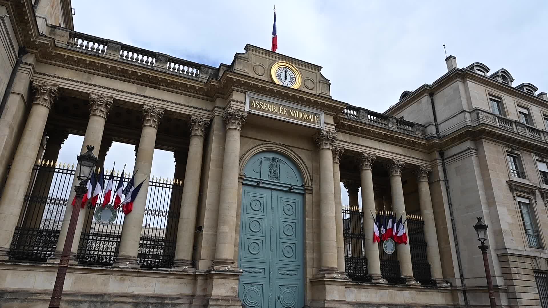 The National Assembly  in Paris 4