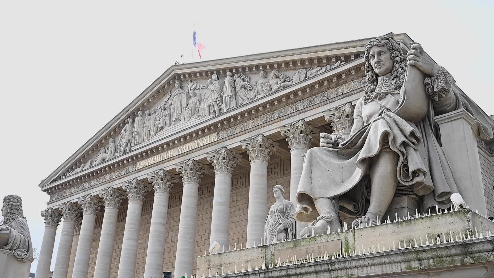 The National Assembly  in Paris 6