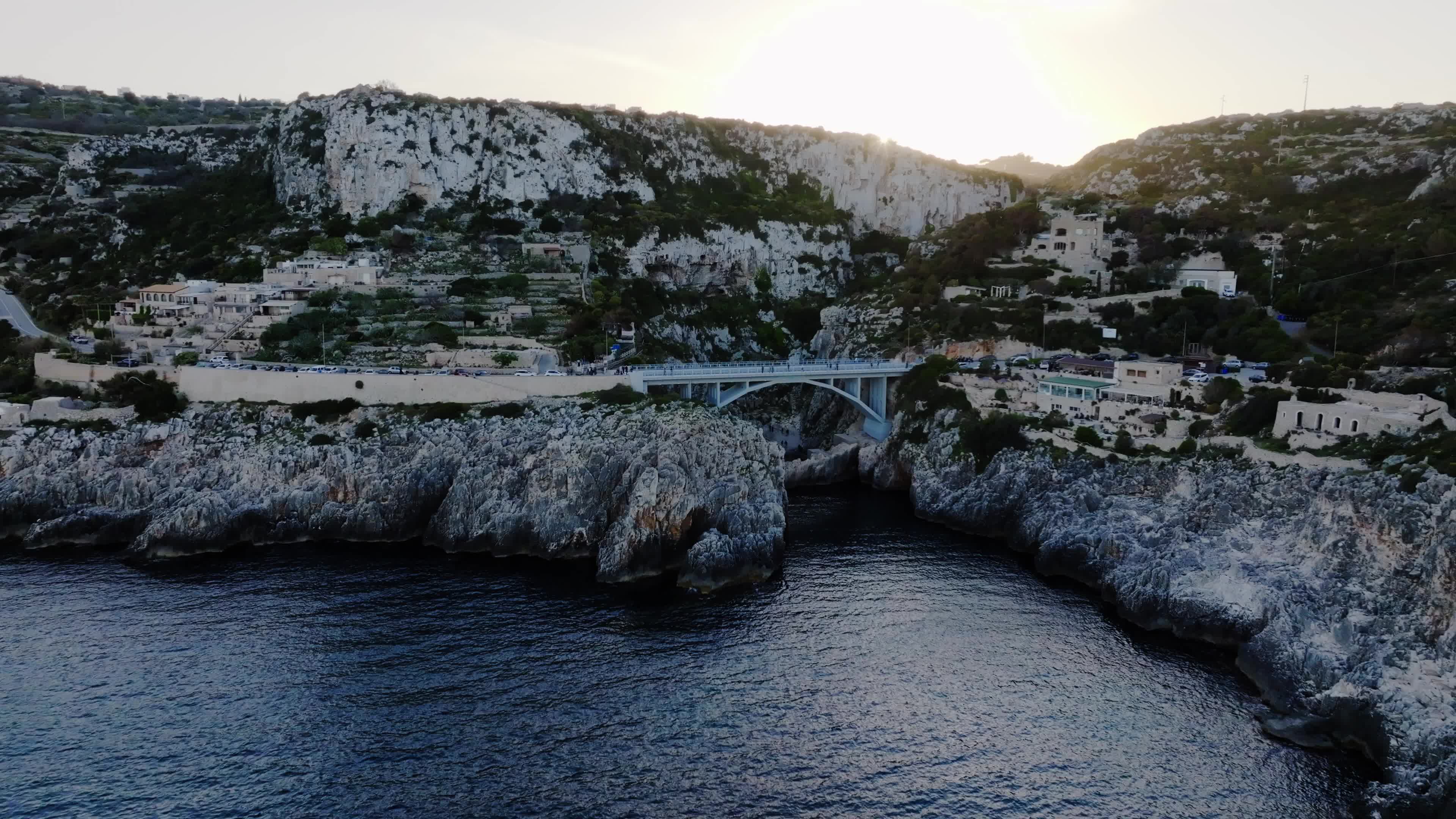 Aerial View Of Ponte Ciolo (Ciolo's Bridge)