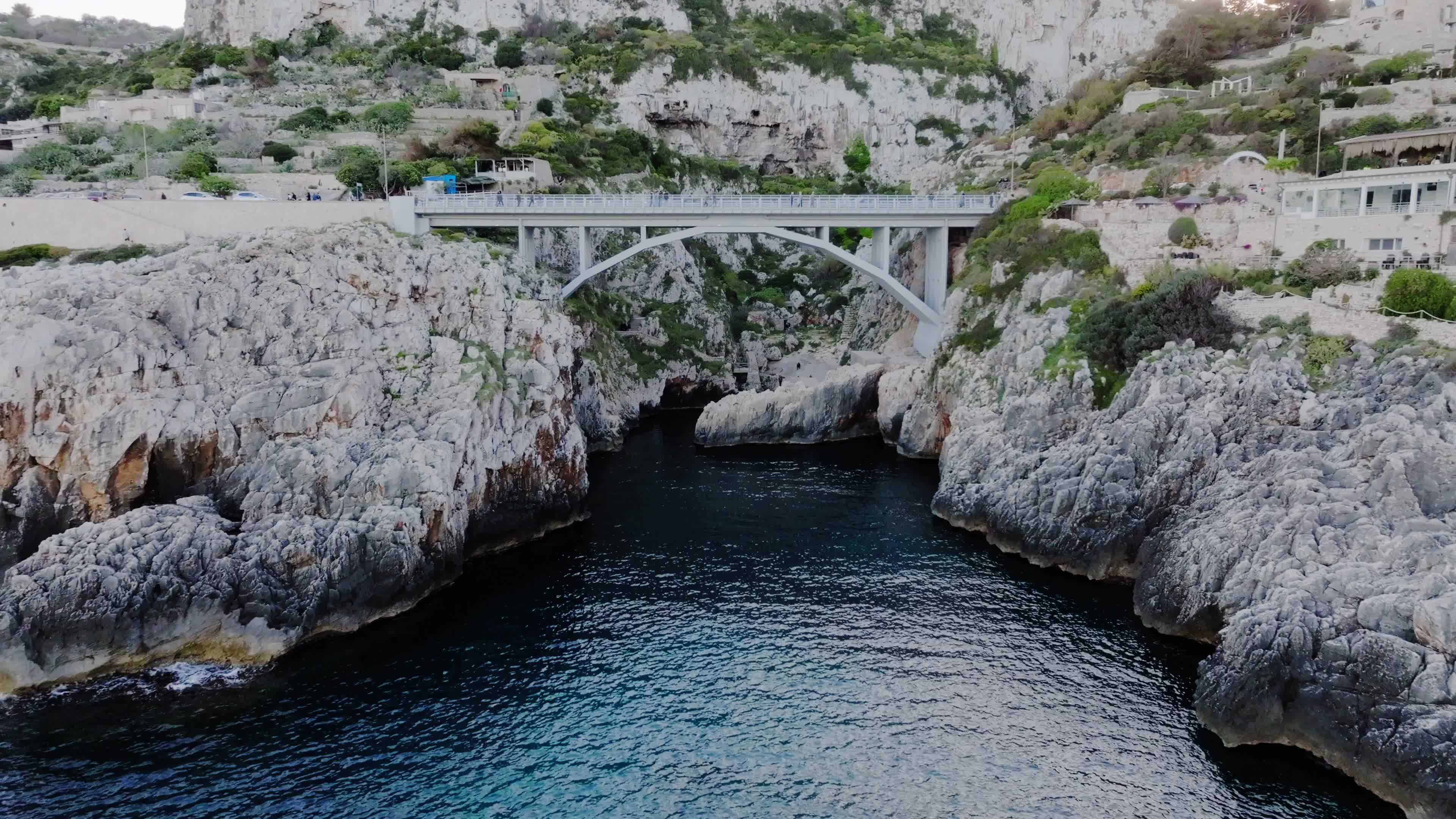 Aerial View Of Ponte Ciolo (Ciolo's Bridge)