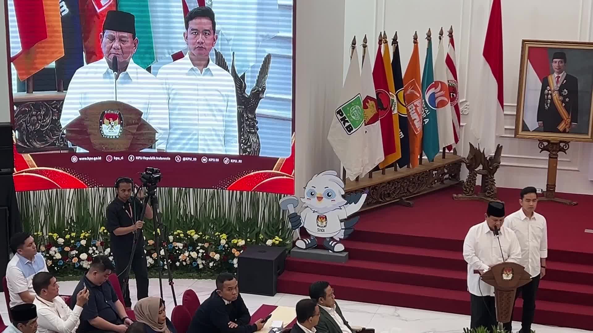 Appointed of Indonesia new President