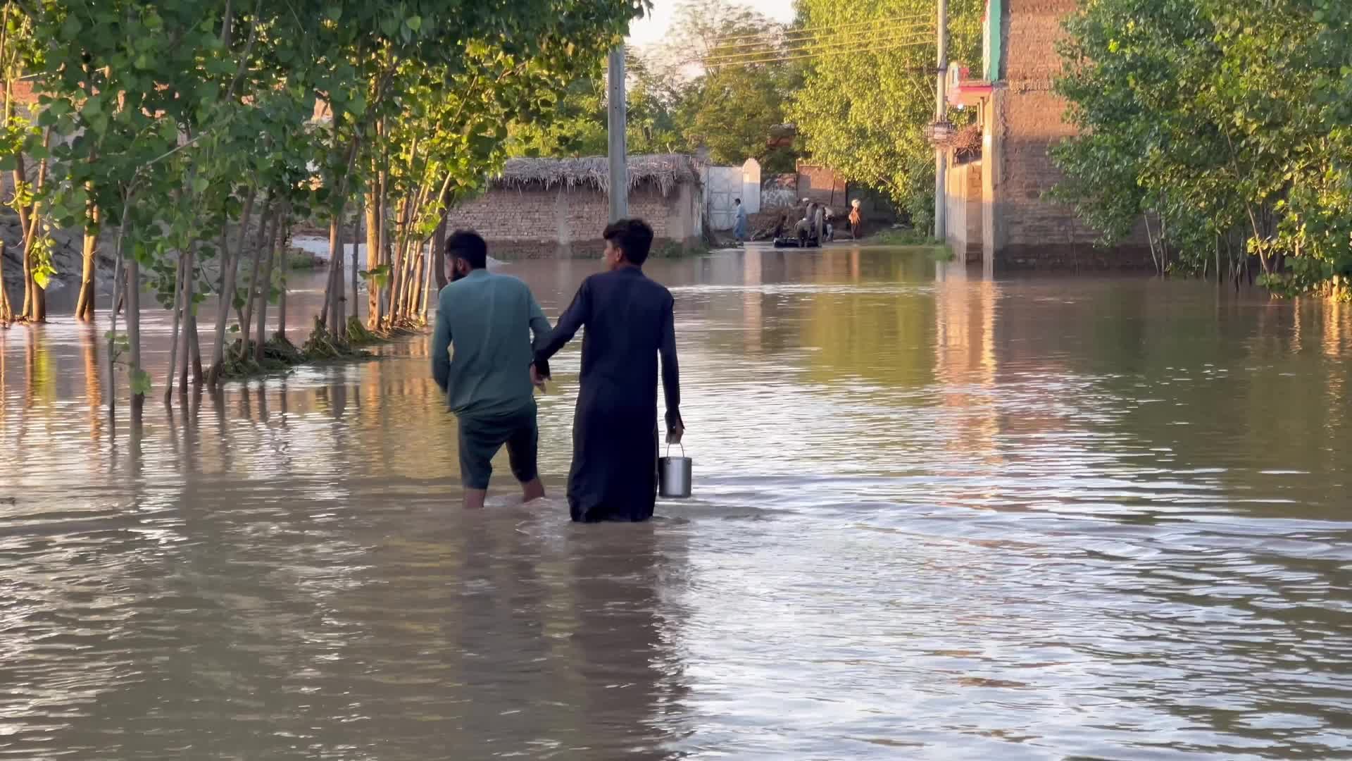 Heavy rains and floods kill dozens in Pakistan's southwest