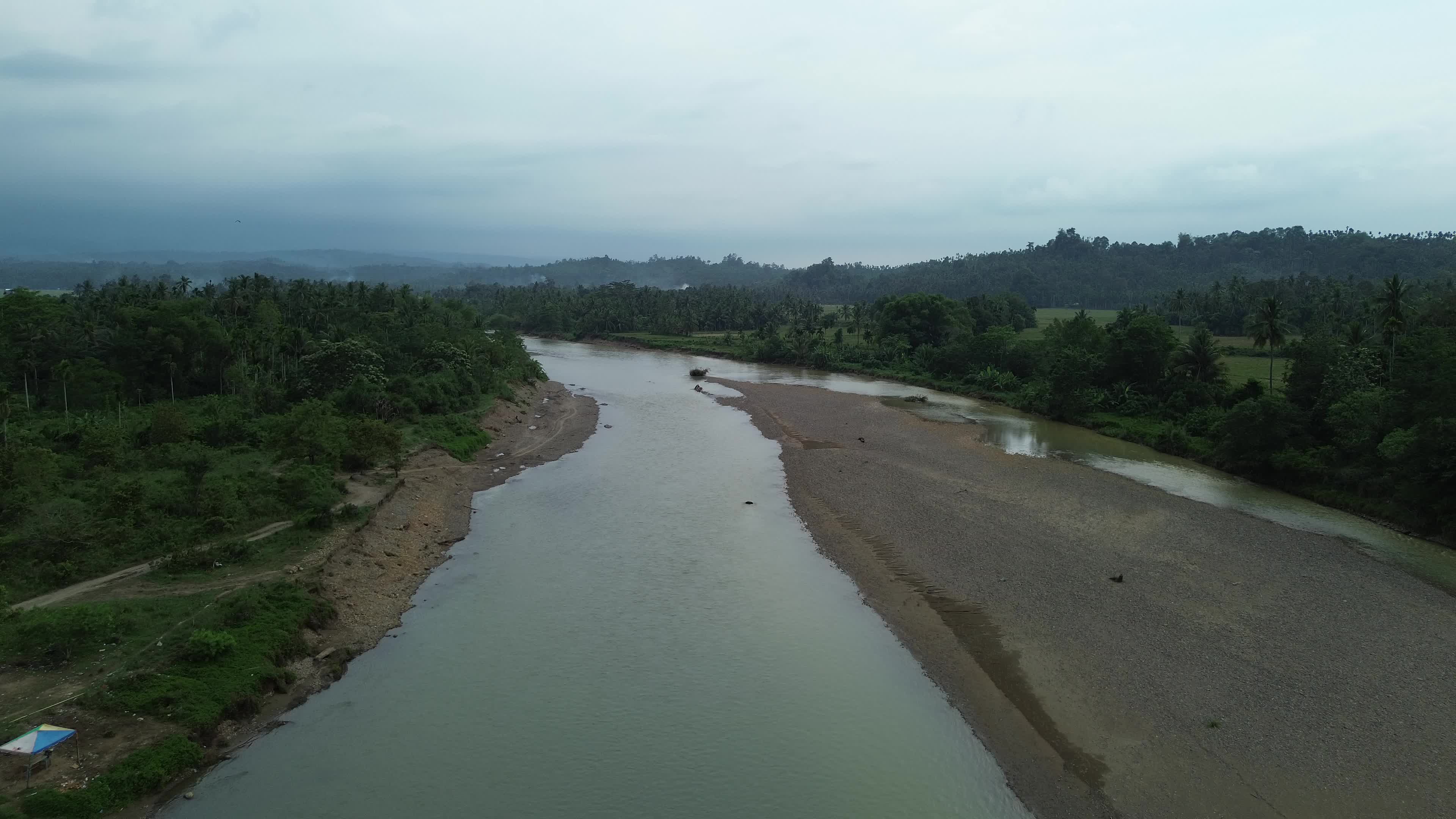 River Tourism Former Sand Mining Site in Aceh