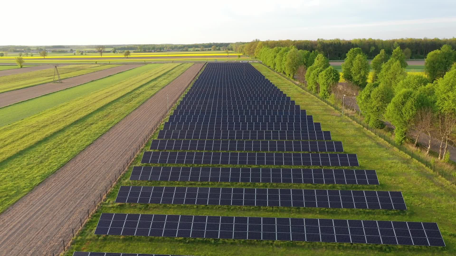 Small solar panel farms become more and more popular in Poland