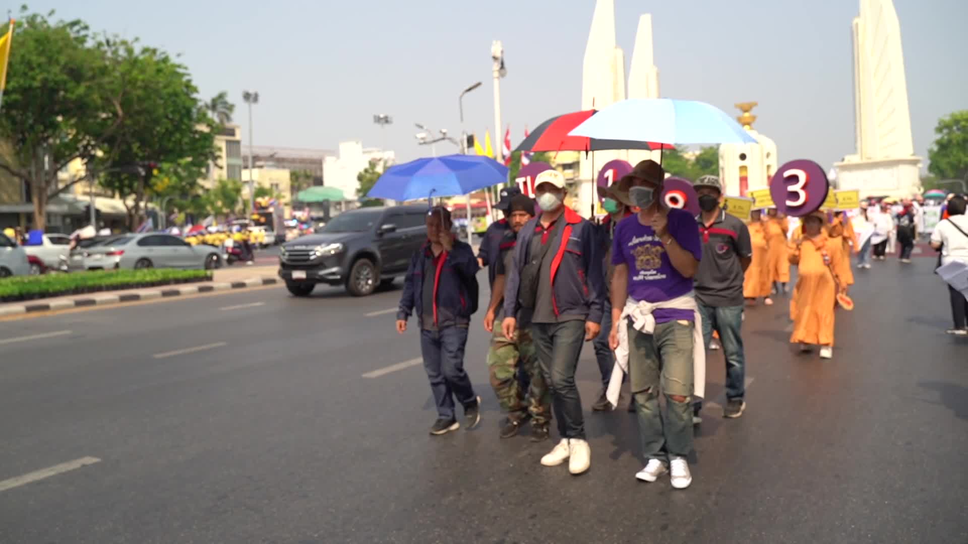 International Workers' Day in Bangkok.