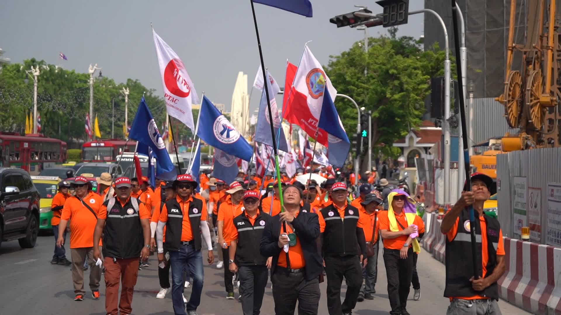 International Workers' Day in Bangkok.