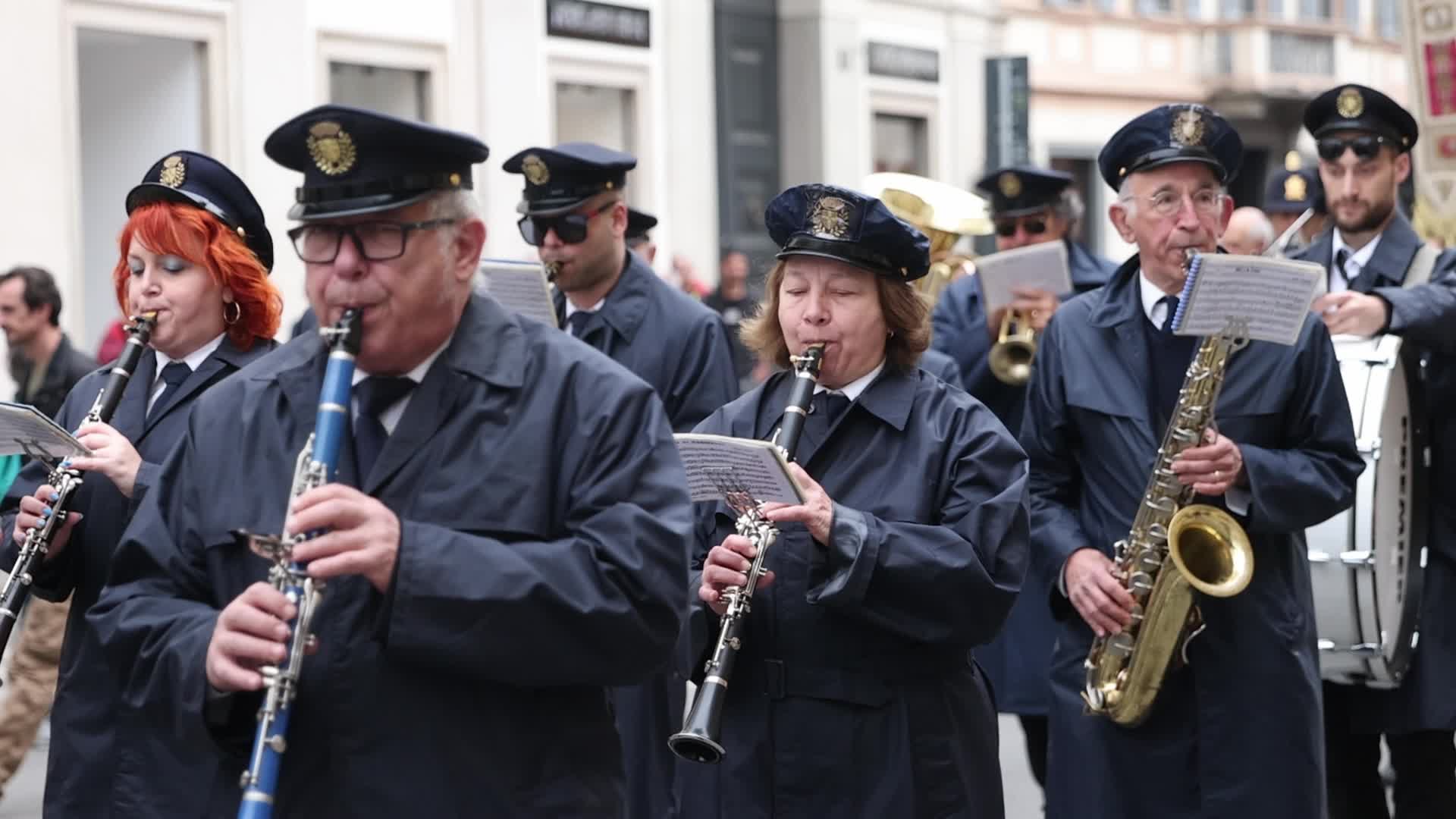 May Day Demonstration in Milan, Italy