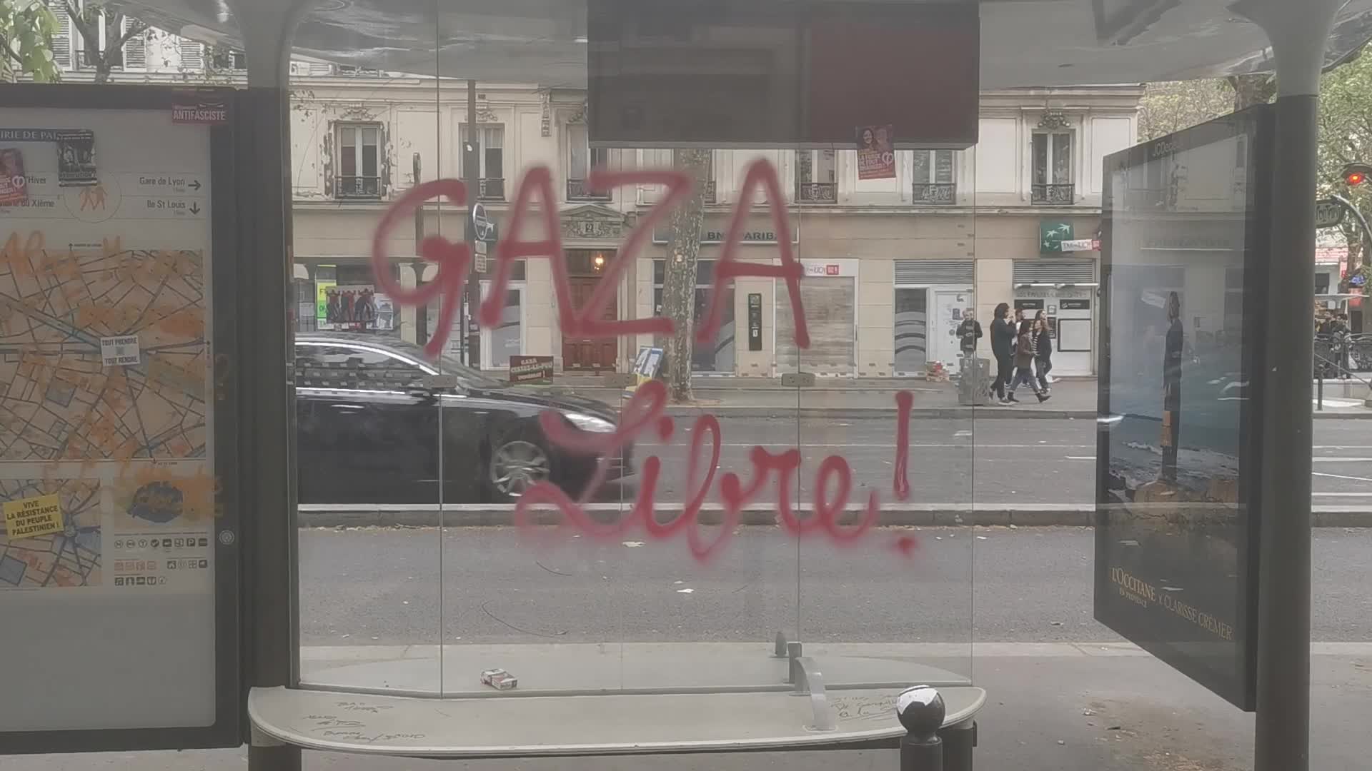 May Day Demonstration Amid Clashes With Riot Police In Paris, France