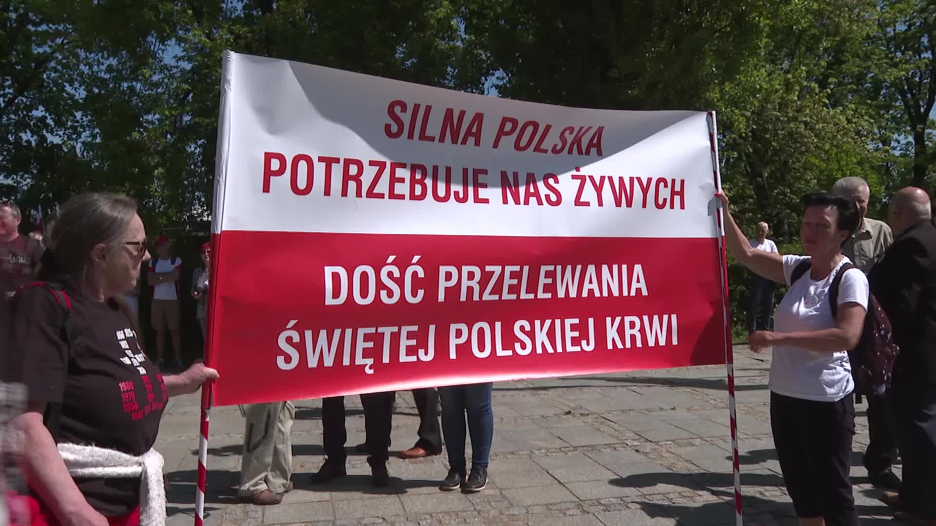 'This Is Not Our War' - Rally against Polish involvement in Russia-Ukraine conflict