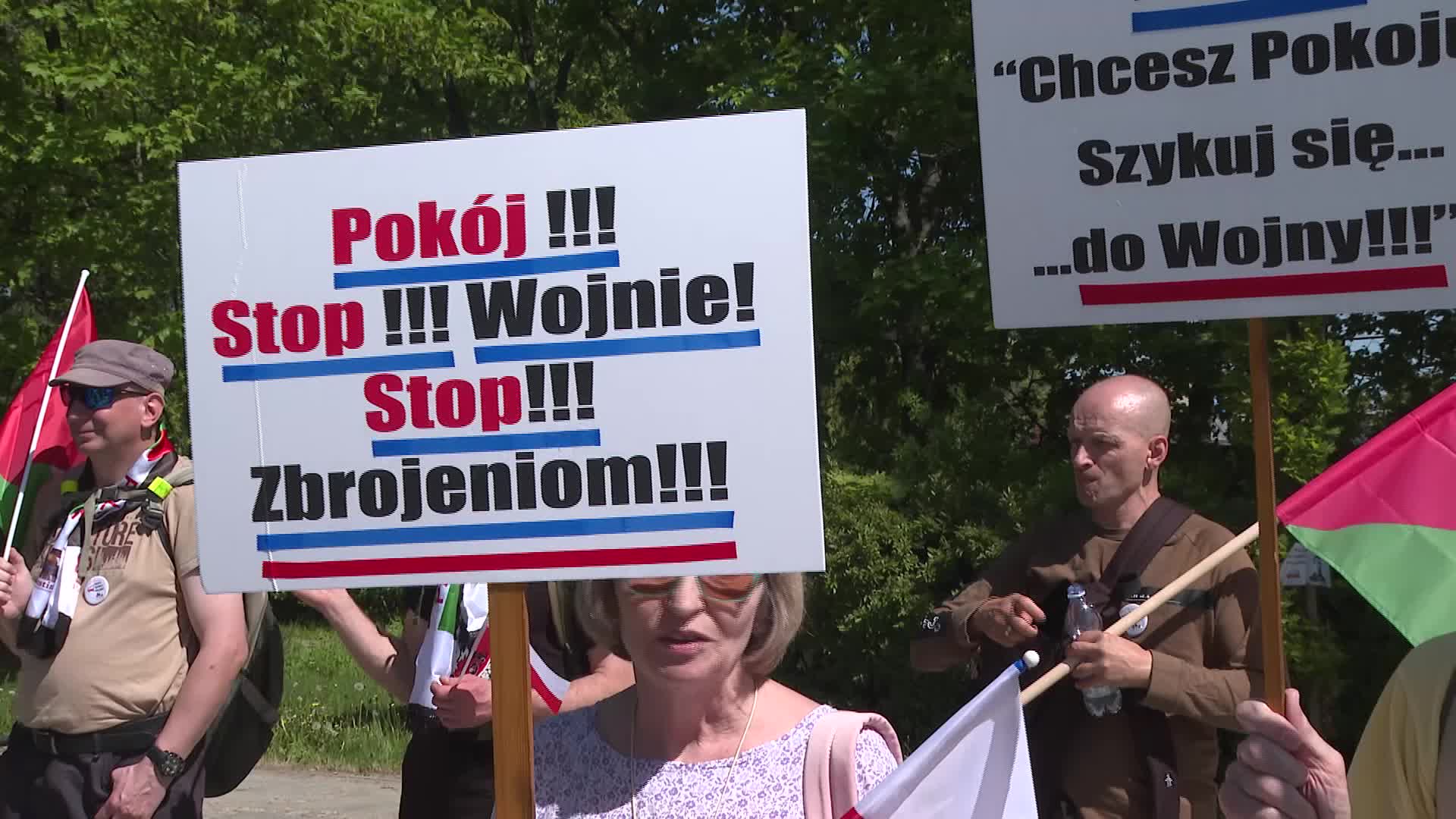 'This Is Not Our War' - Rally against Polish involvement in Russia-Ukraine conflict