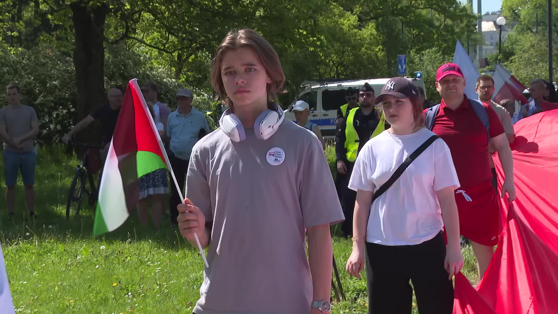 'This Is Not Our War' - Rally against Polish involvement in Russia-Ukraine conflict