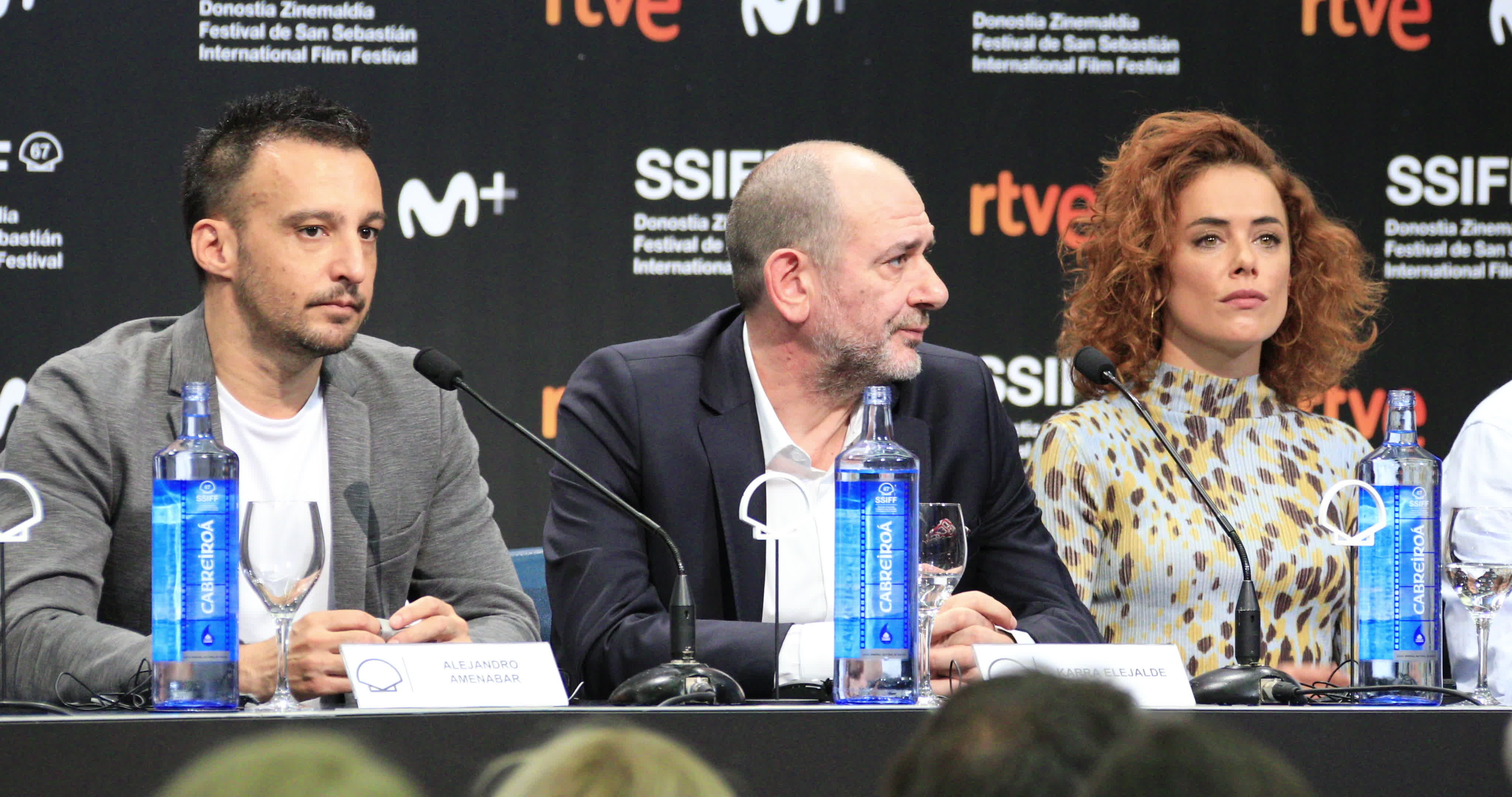 'While At War (Mientras Dure La Guerra)' Press Conference - 67th San Sebastian Film Festival