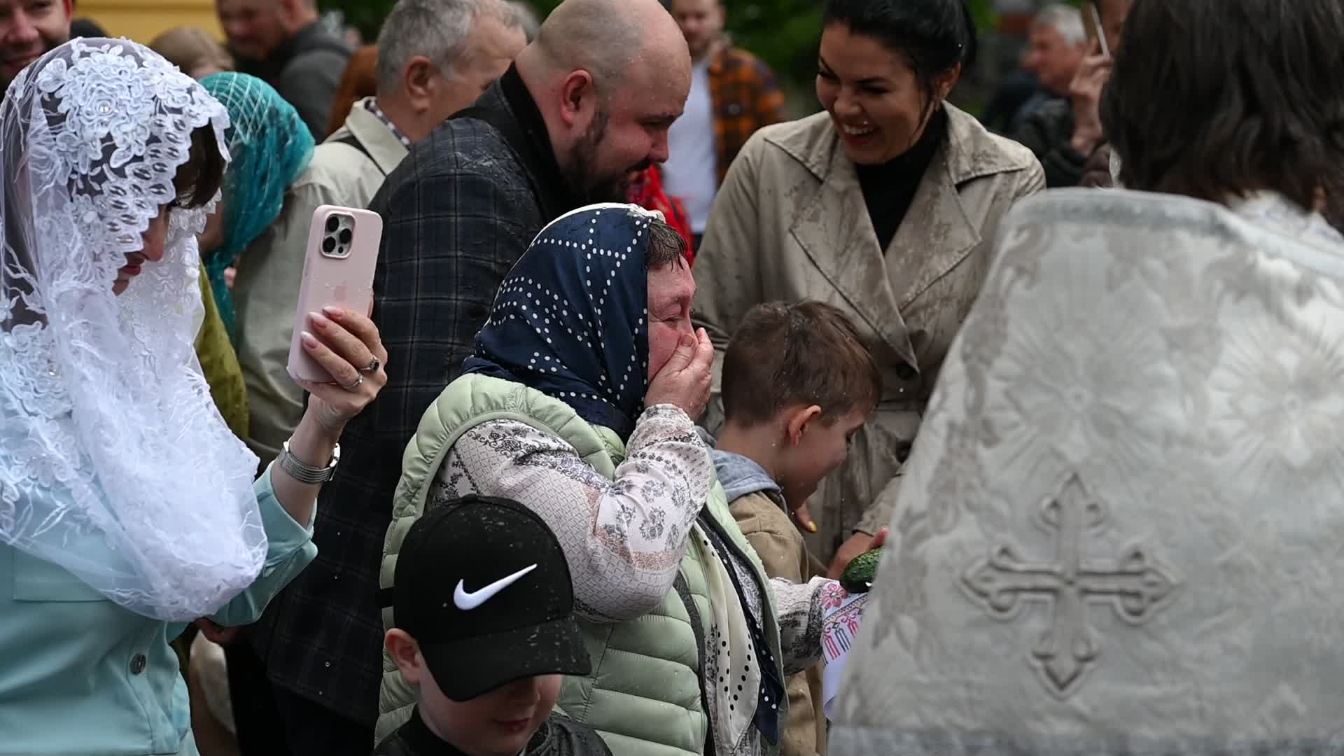Orthodox Christians celebrate Easter in Kyiv