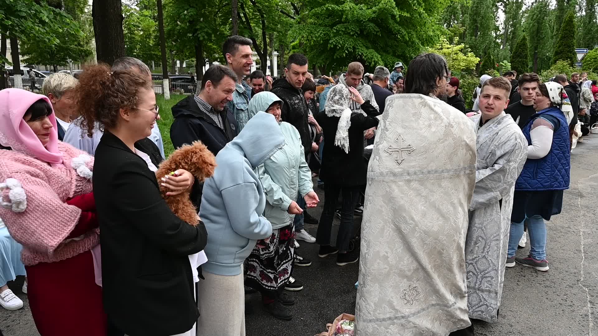 Orthodox Christians celebrate Easter in Kyiv