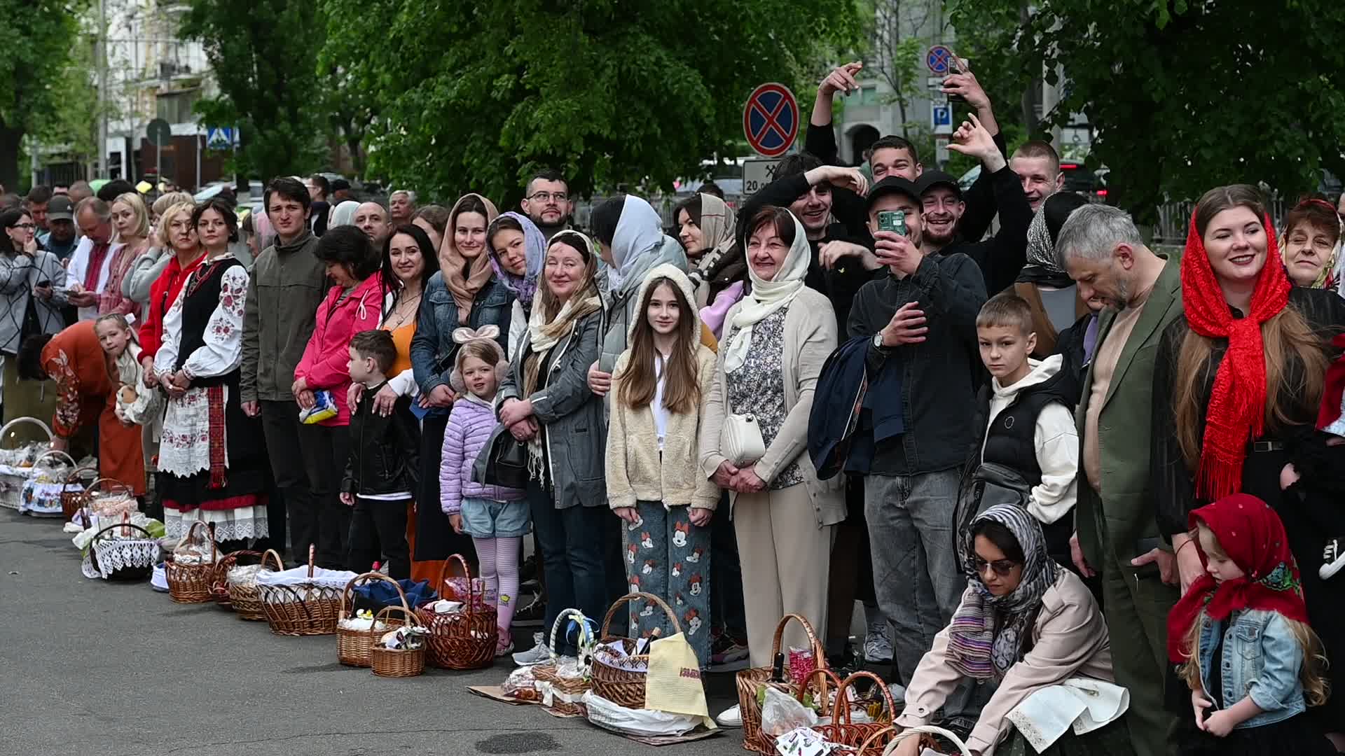 Orthodox Christians celebrate Easter in Kyiv