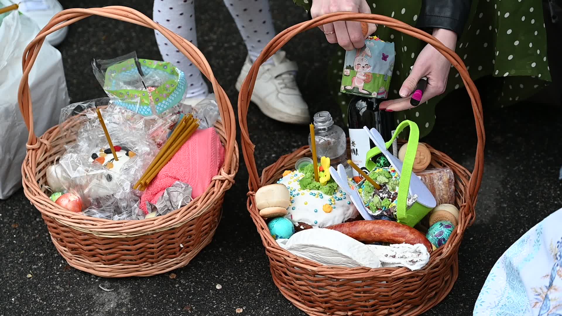 Orthodox Christians celebrate Easter in Kyiv