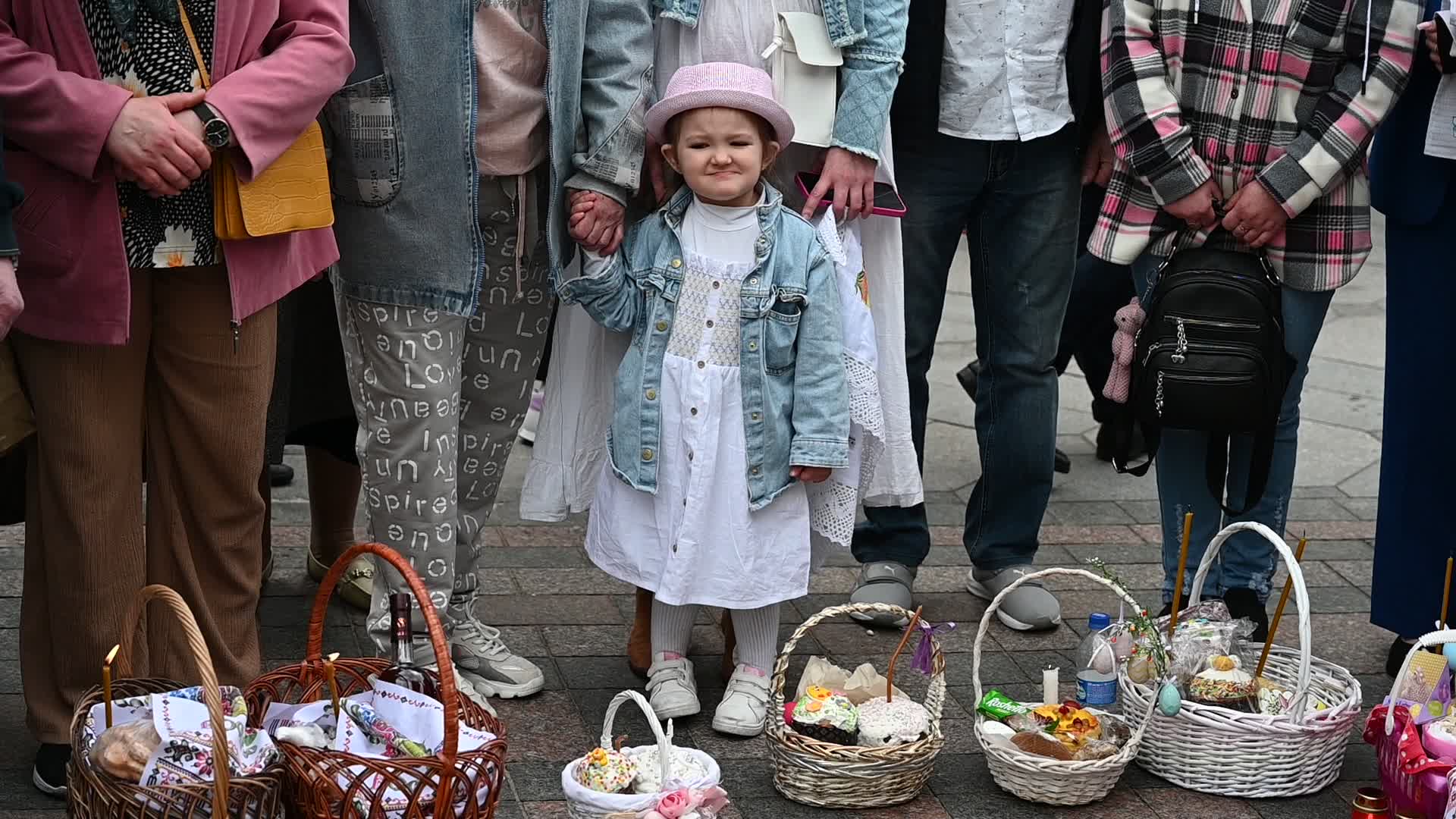Orthodox Christians celebrate Easter in Kyiv