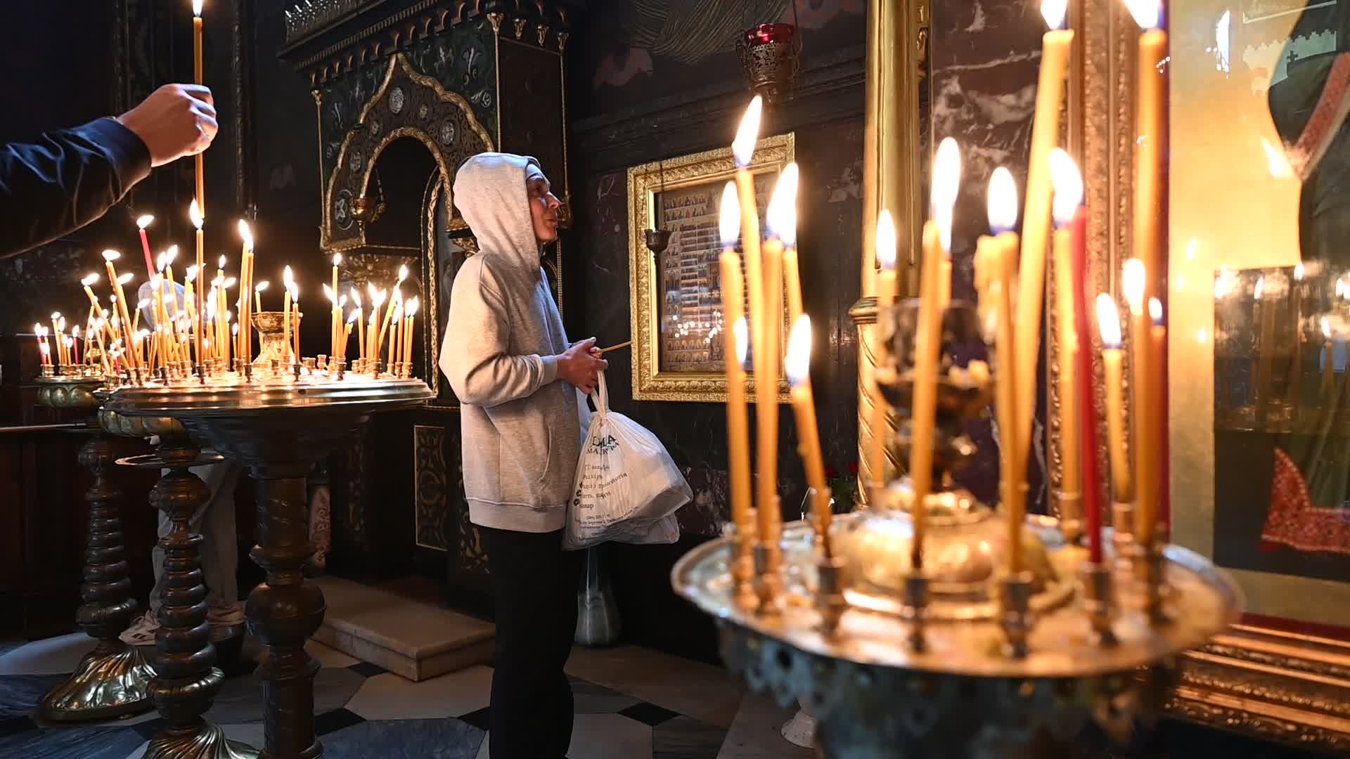 Orthodox Christians celebrate Easter in Kyiv
