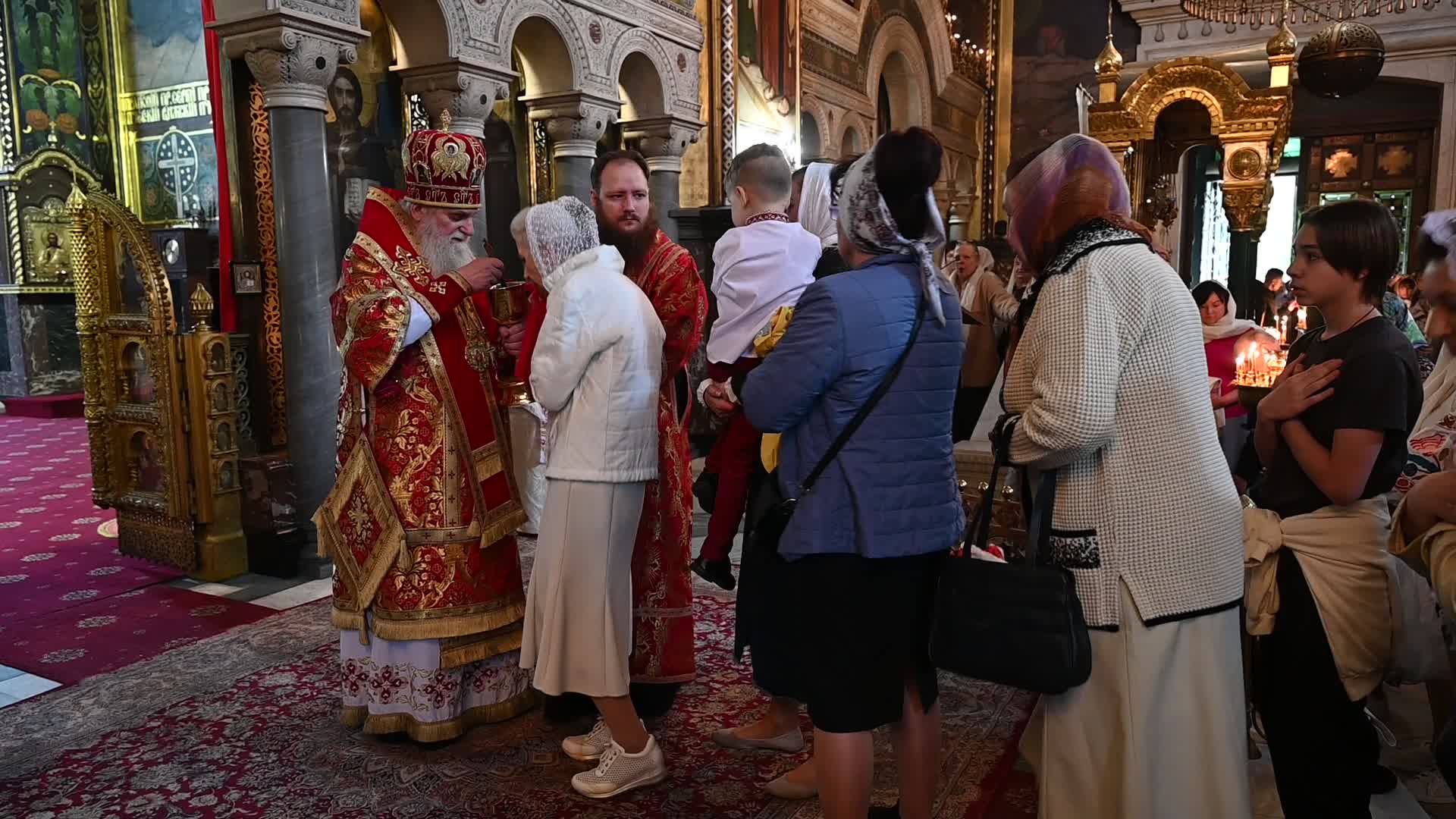 Orthodox Christians celebrate Easter in Kyiv