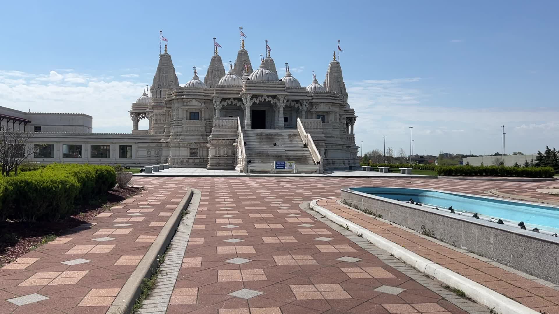 BAPS Swaminarayan Mandir in Toronto, Canada