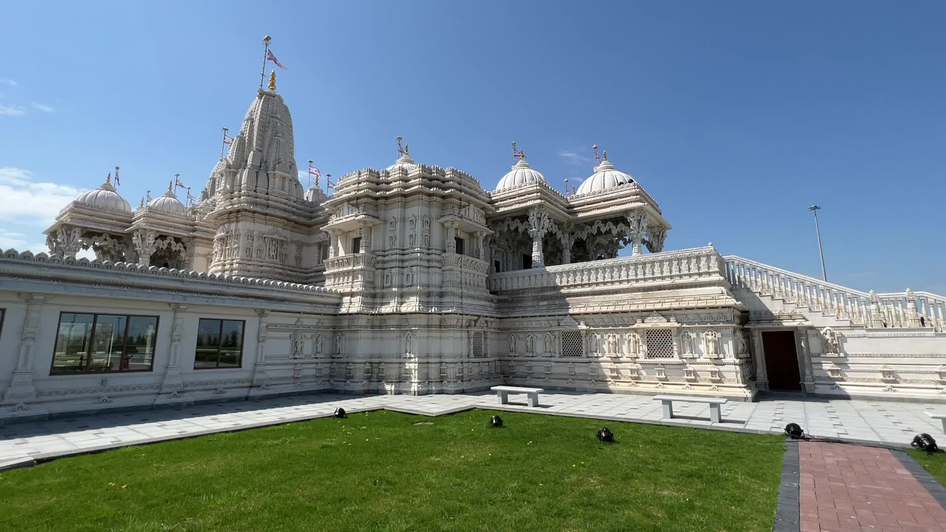 BAPS Swaminarayan Mandir in Toronto, Canada
