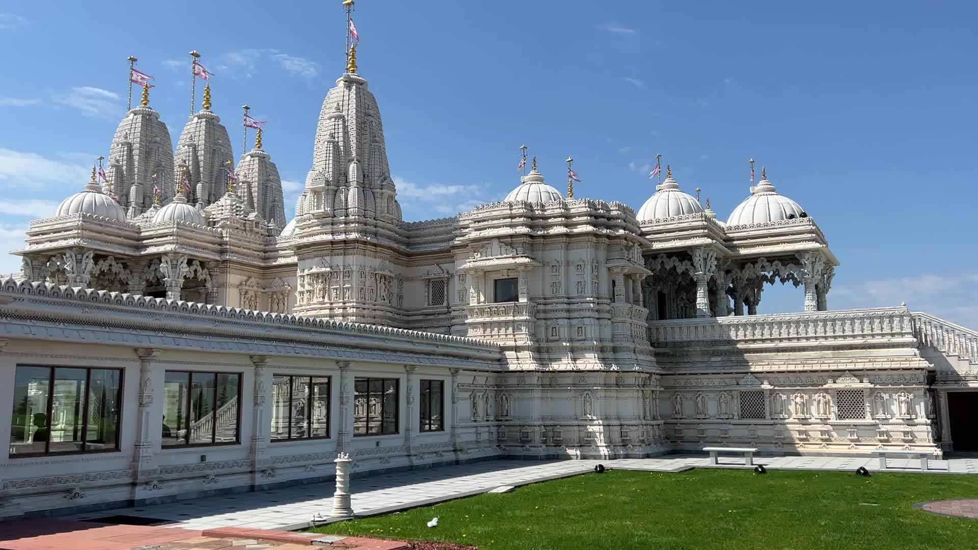 BAPS Swaminarayan Mandir in Toronto, Canada