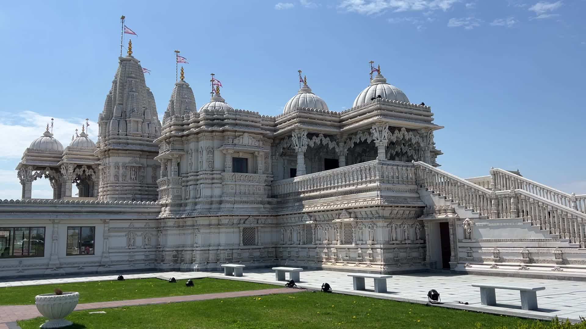 BAPS Swaminarayan Mandir in Toronto, Canada