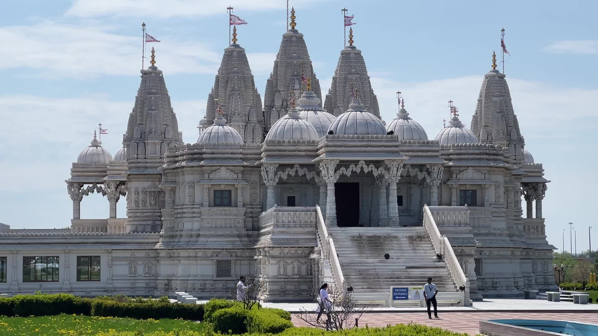 BAPS Swaminarayan Mandir in Toronto, Canada