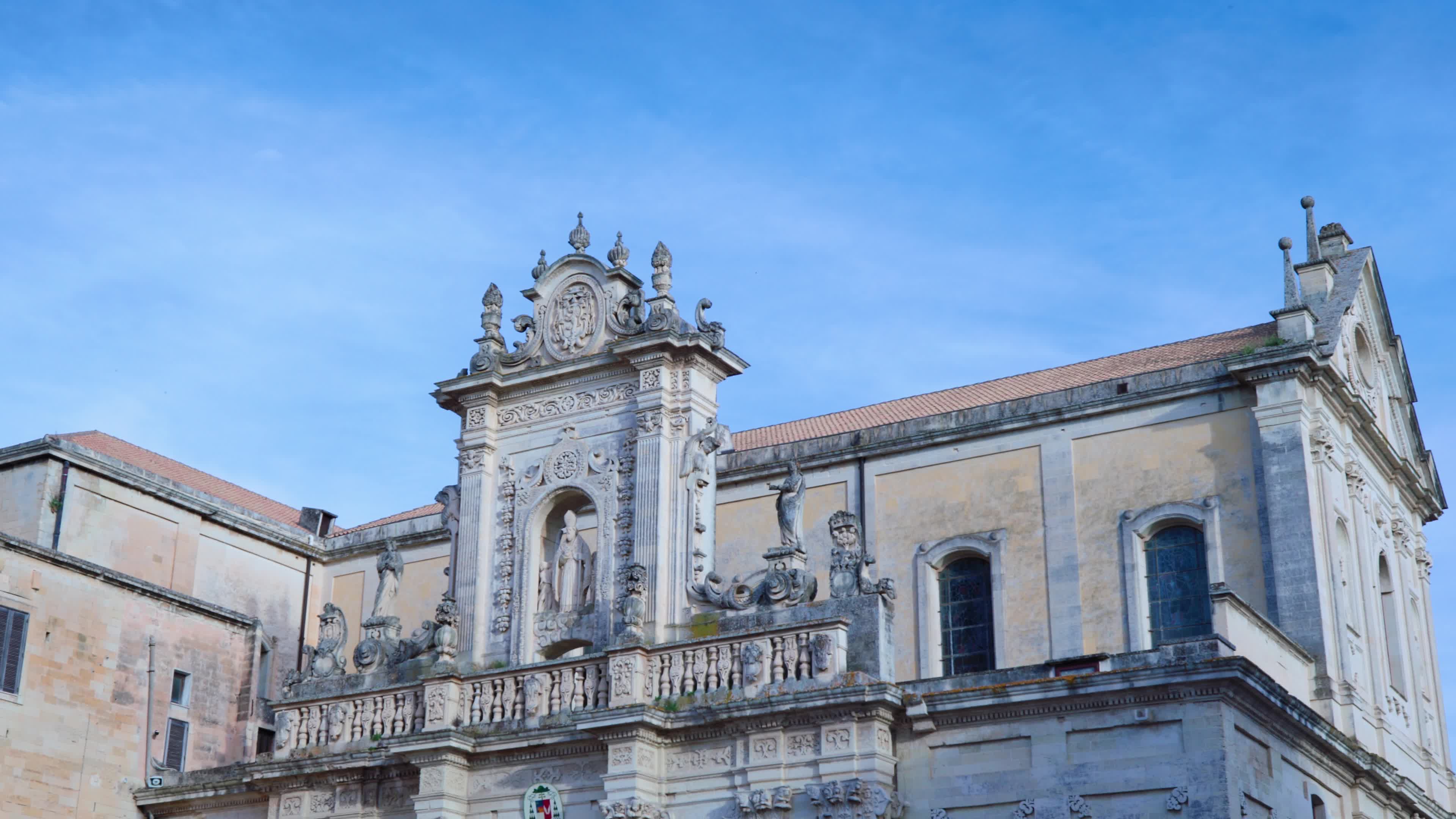 Tourists in Lecce, Italy