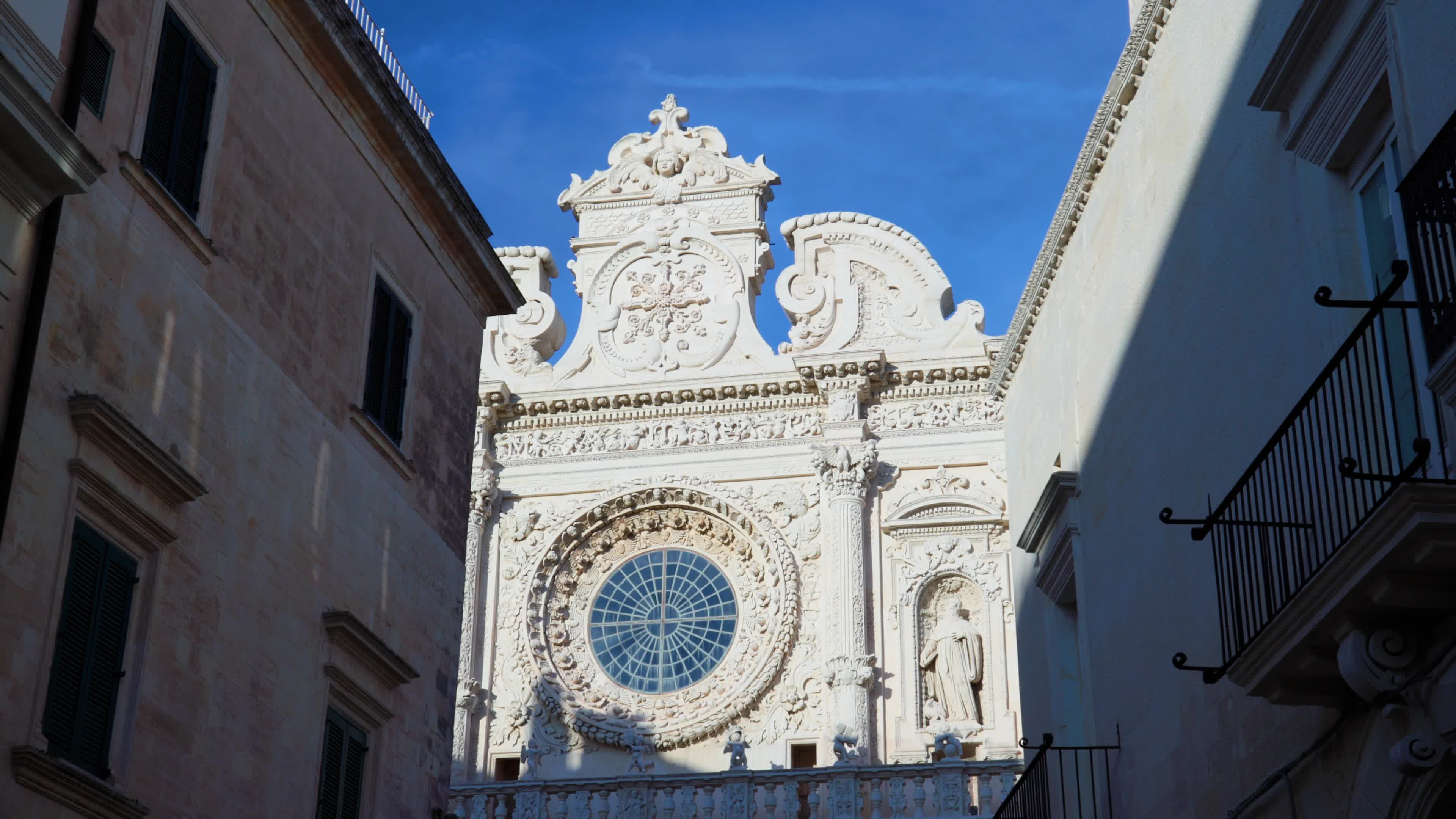 Tourists in Lecce, Italy