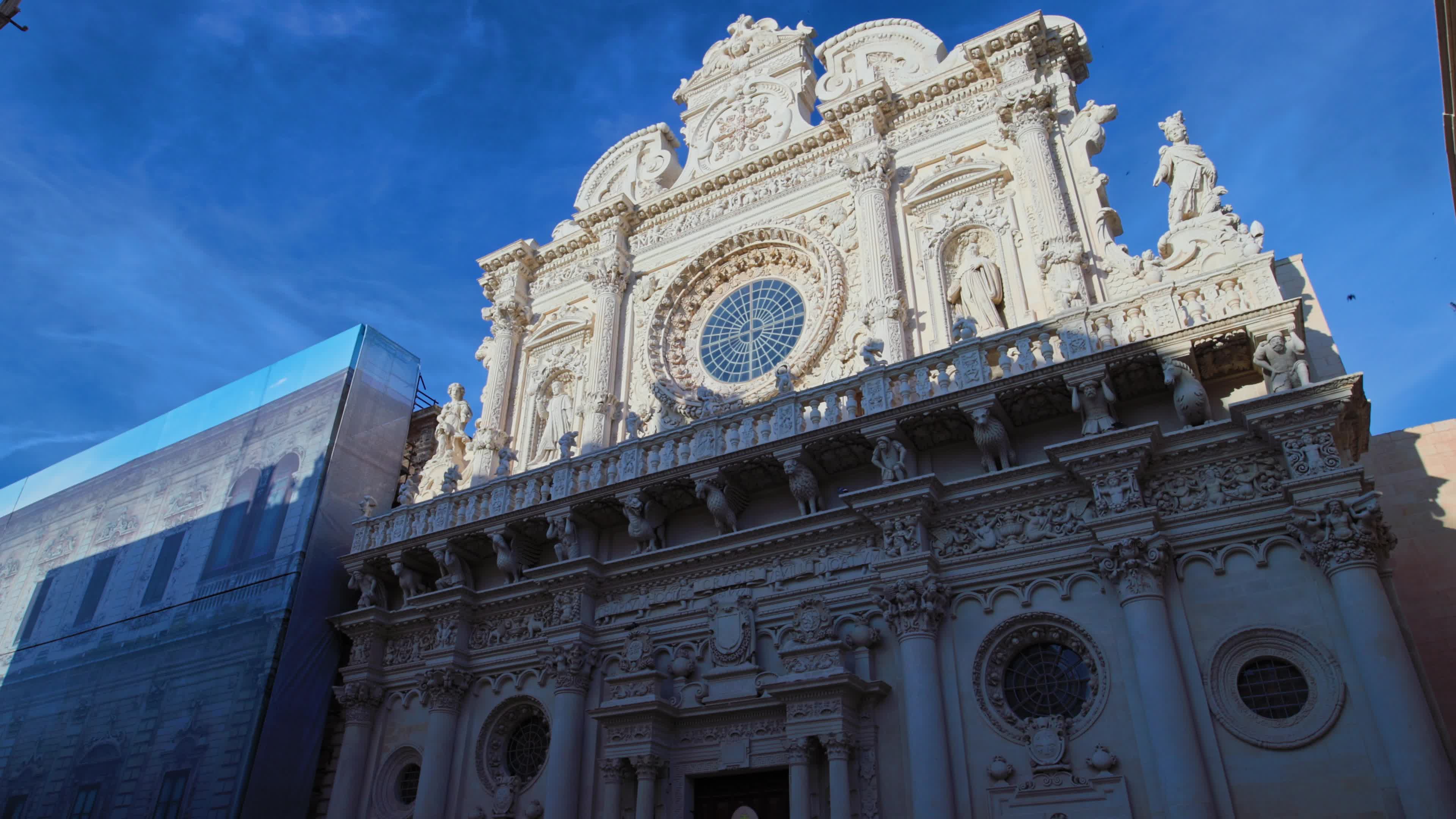Tourists in Lecce, Italy