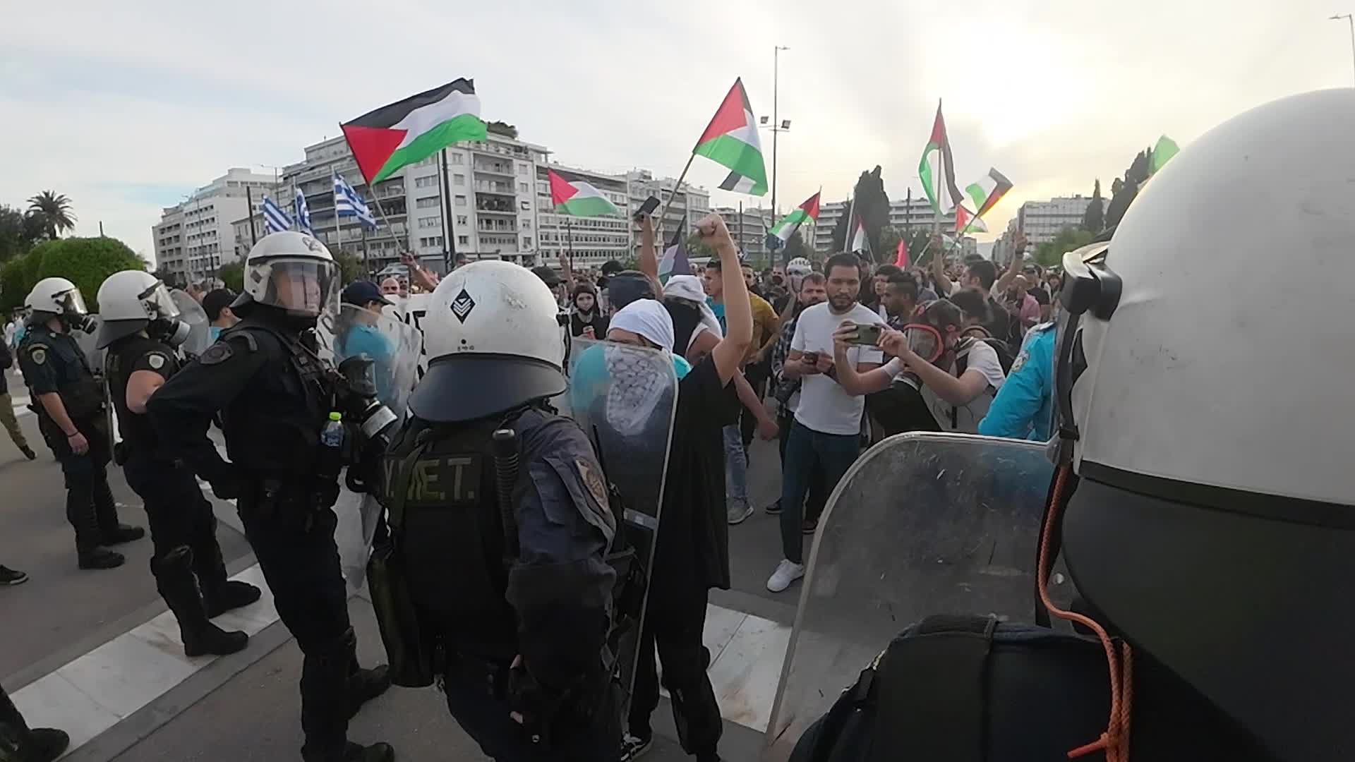 Protest In Support Of Palestine In Athens