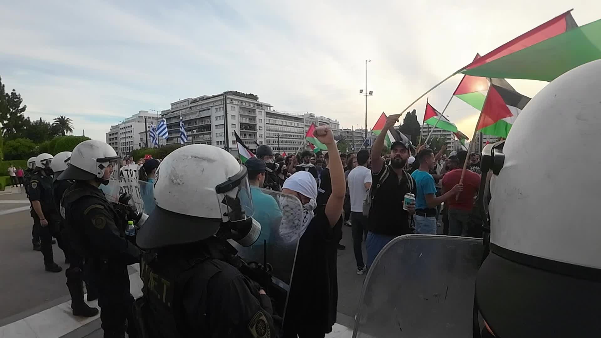Protest In Support Of Palestine In Athens