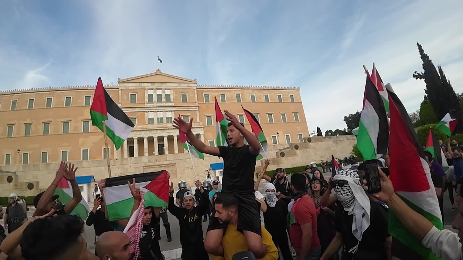 Protest In Support Of Palestine In Athens