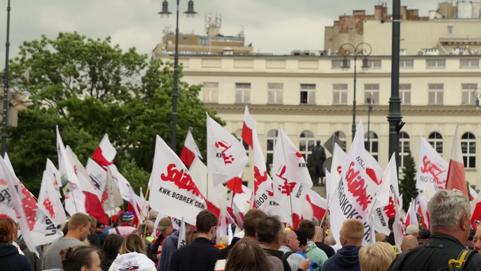 Polish farmers protest against the European Green Deal in Warsaw