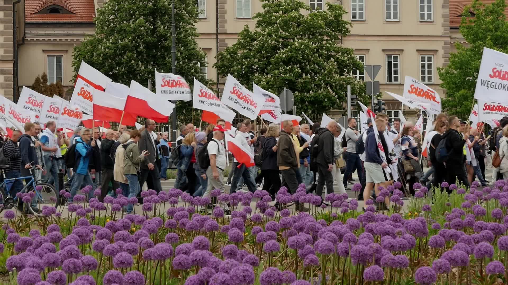 Polish farmers protest against the European Green Deal in Warsaw