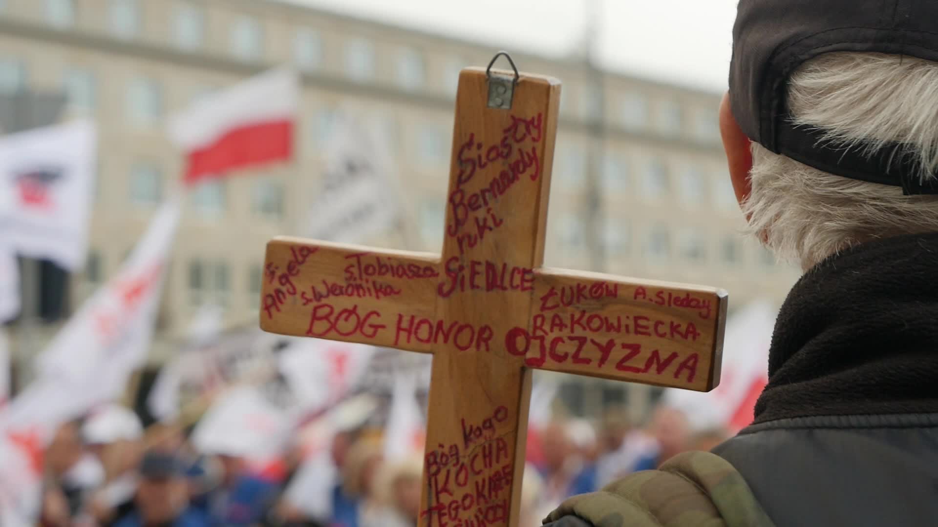 Polish farmers protest against the European Green Deal in Warsaw