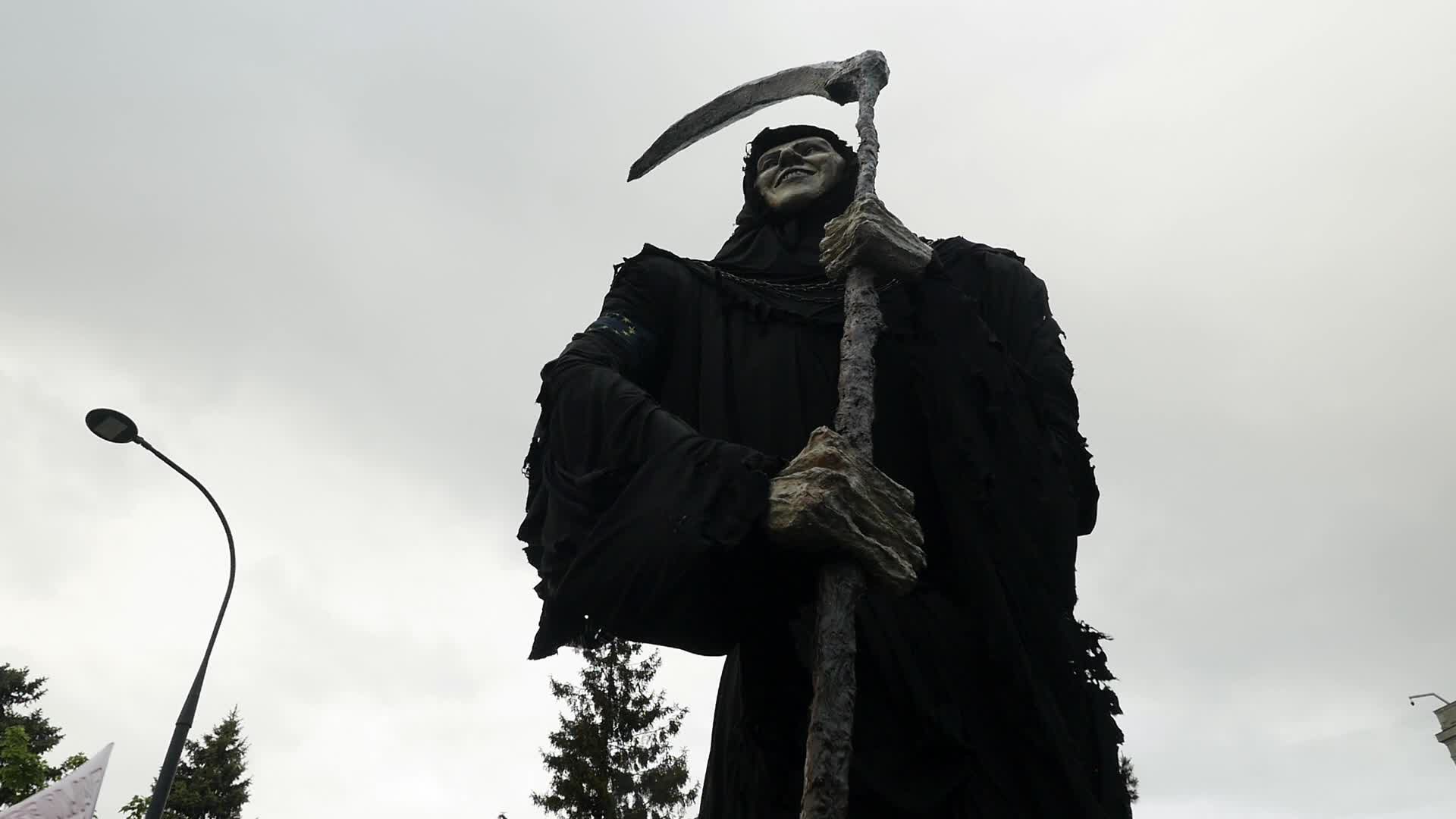 Polish farmers protest against the European Green Deal in Warsaw
