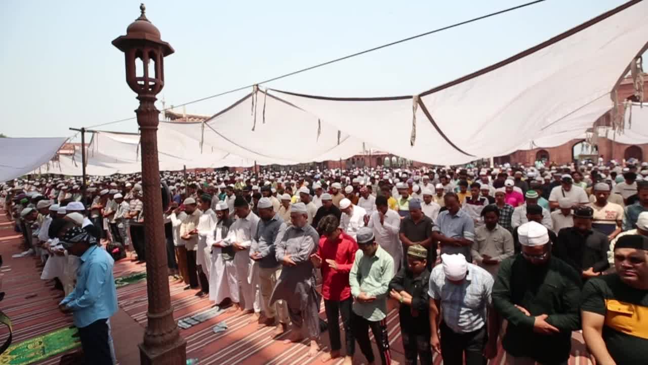 Friday Prayer In Delhi, India