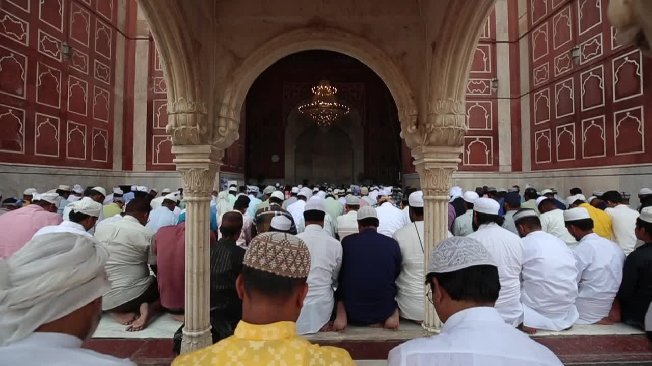 Friday Prayer In Delhi, India