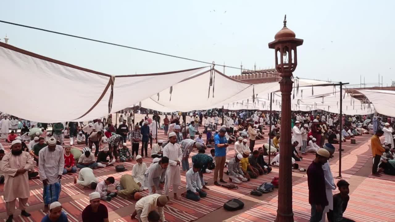 Friday Prayer In Delhi, India