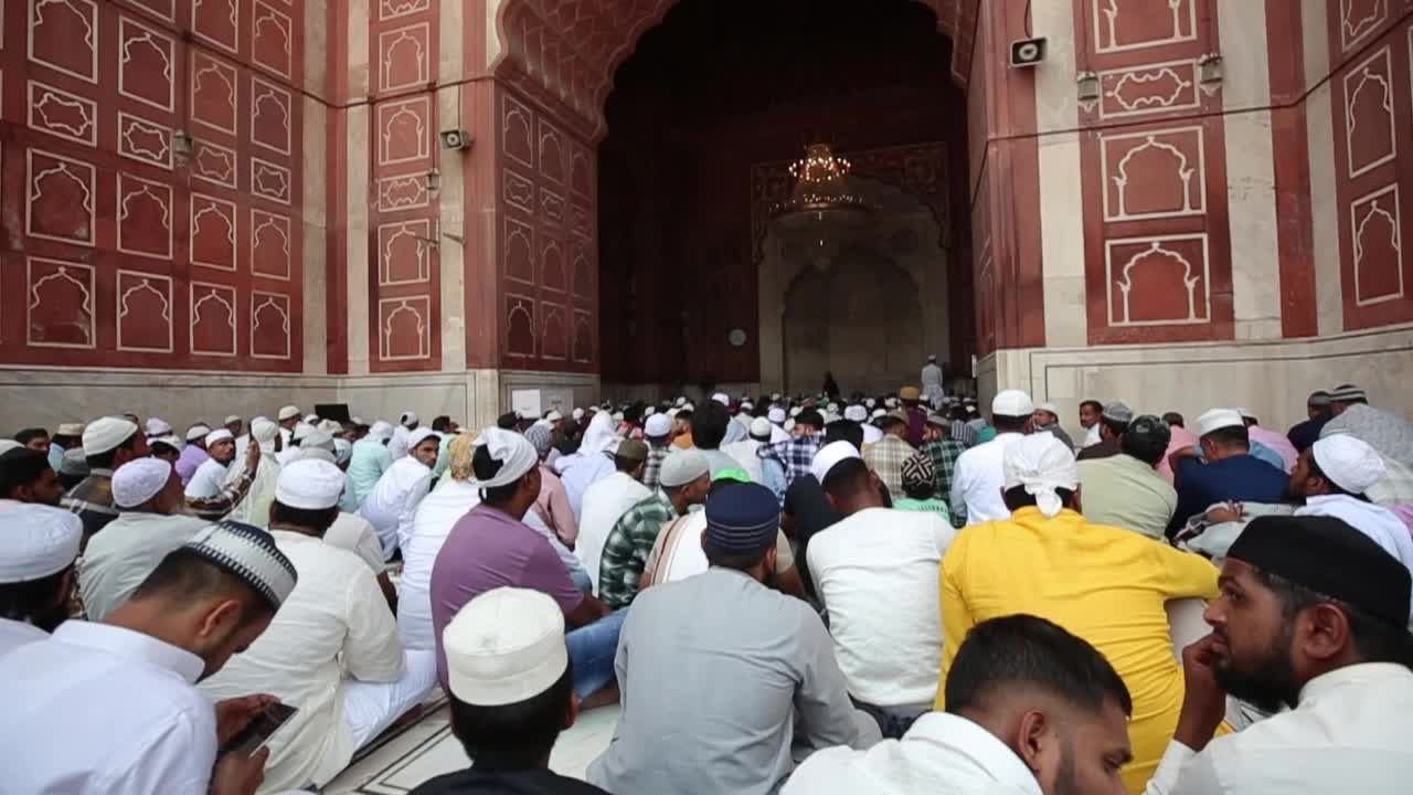 Friday Prayer In Delhi, India