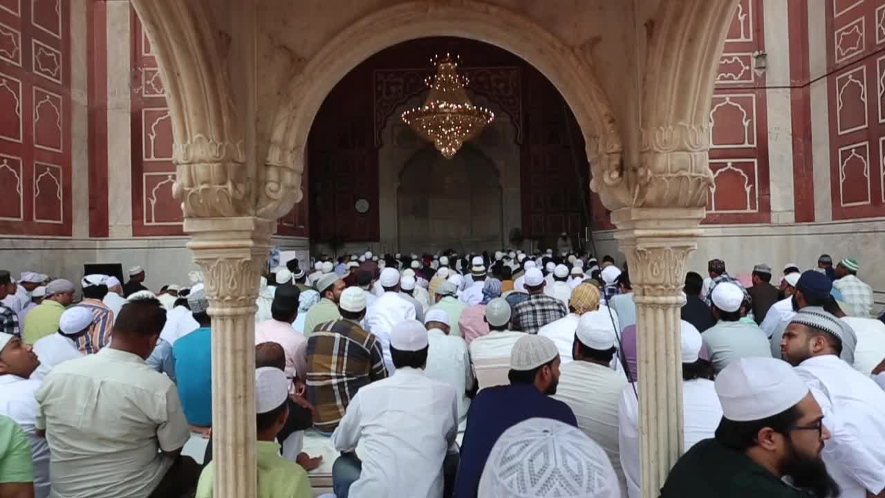 Friday Prayer In Delhi, India