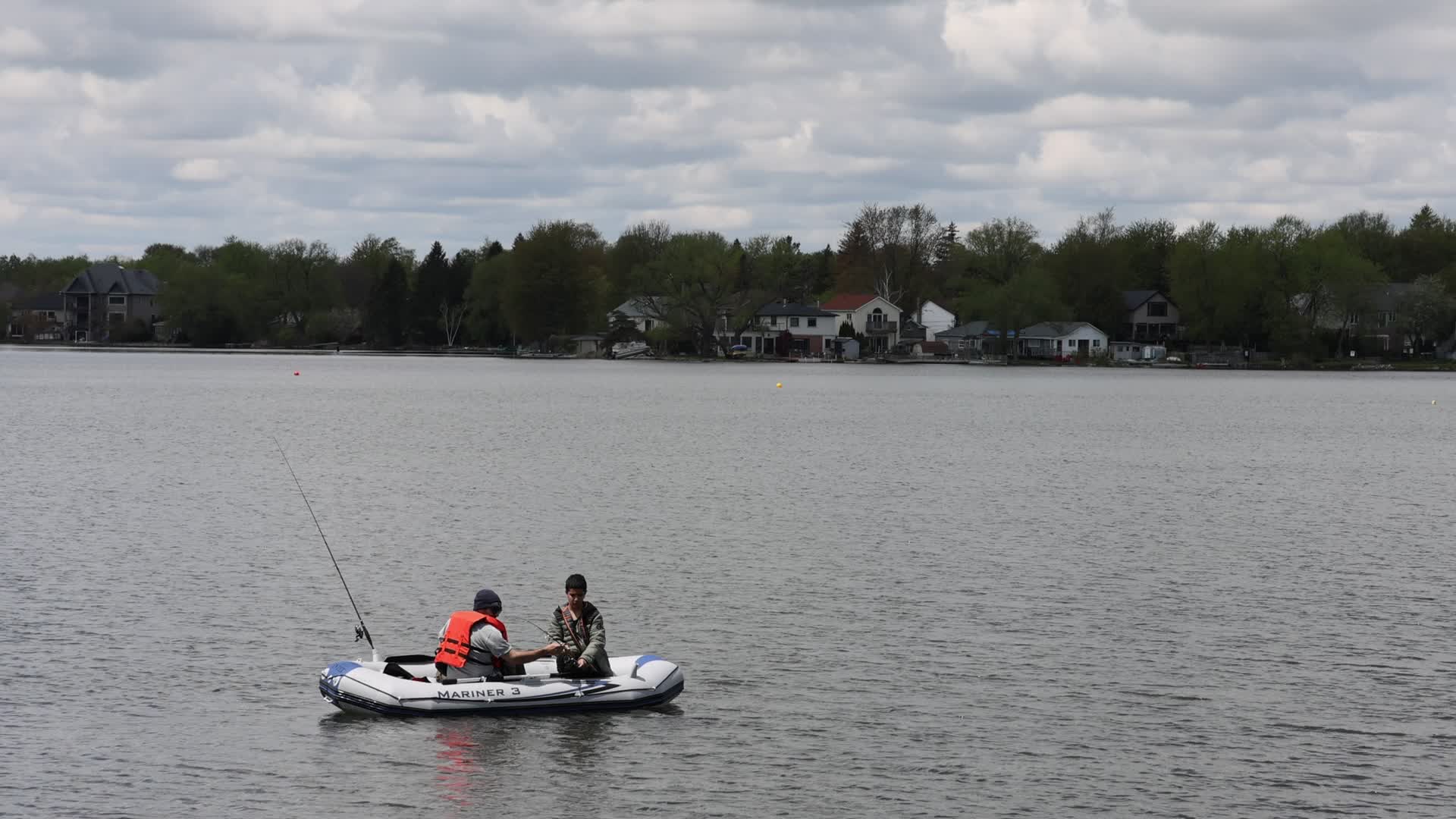 Daily life along Lake Wilcox