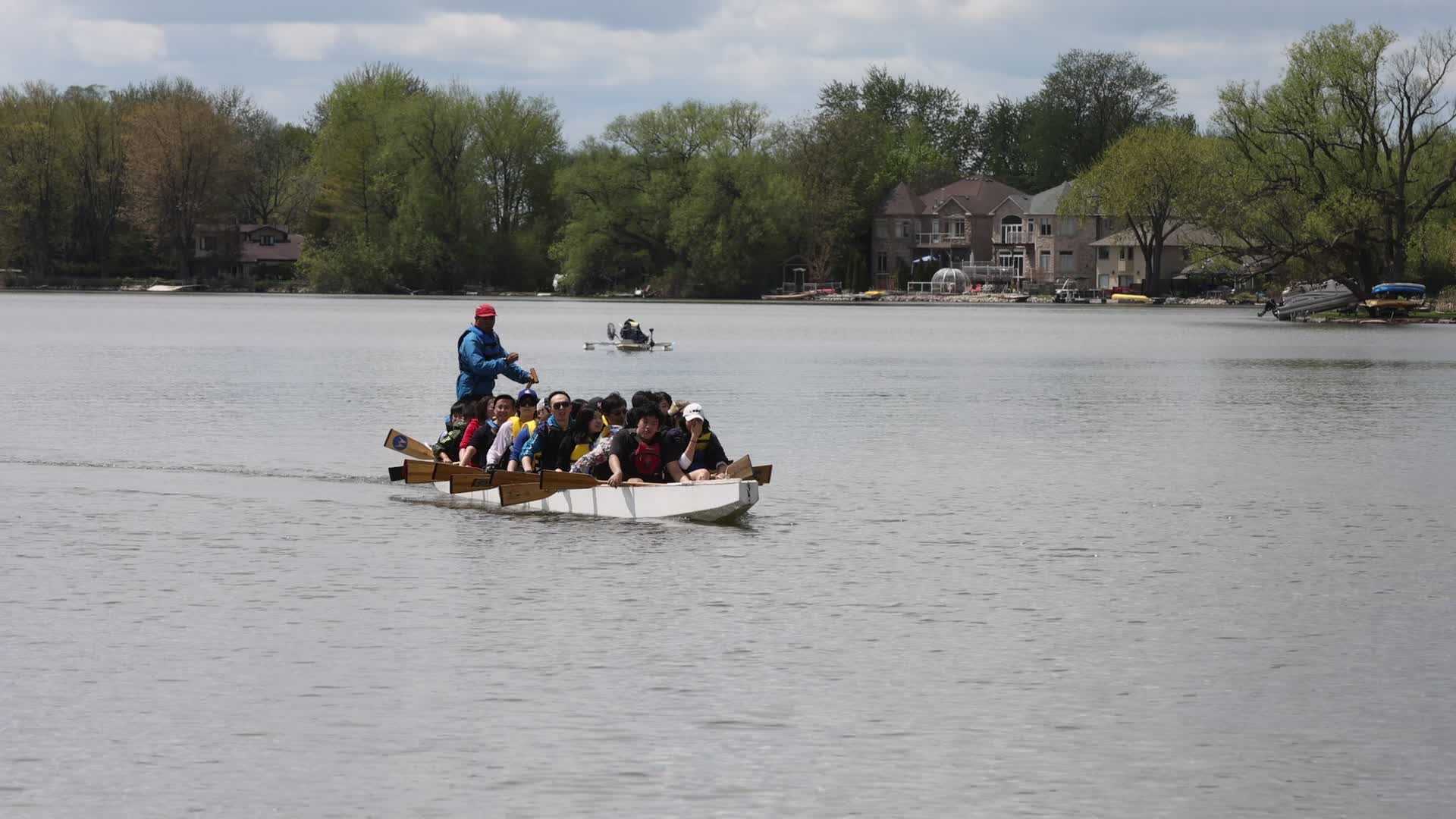 Daily life along Lake Wilcox