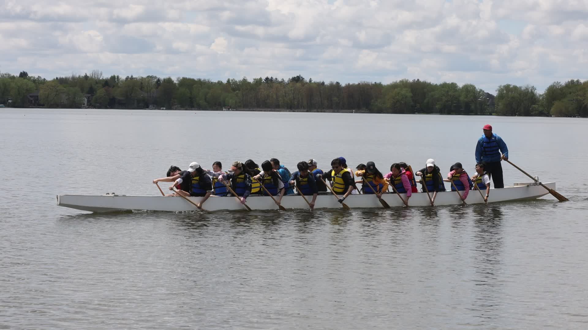 Daily life along Lake Wilcox