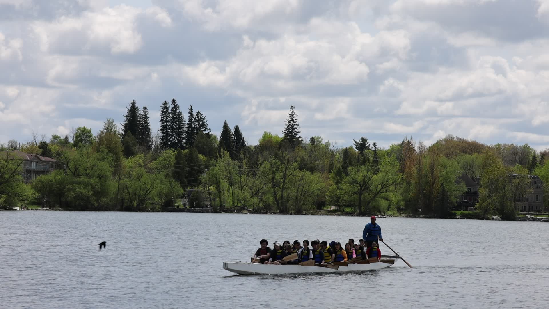 Daily life along Lake Wilcox