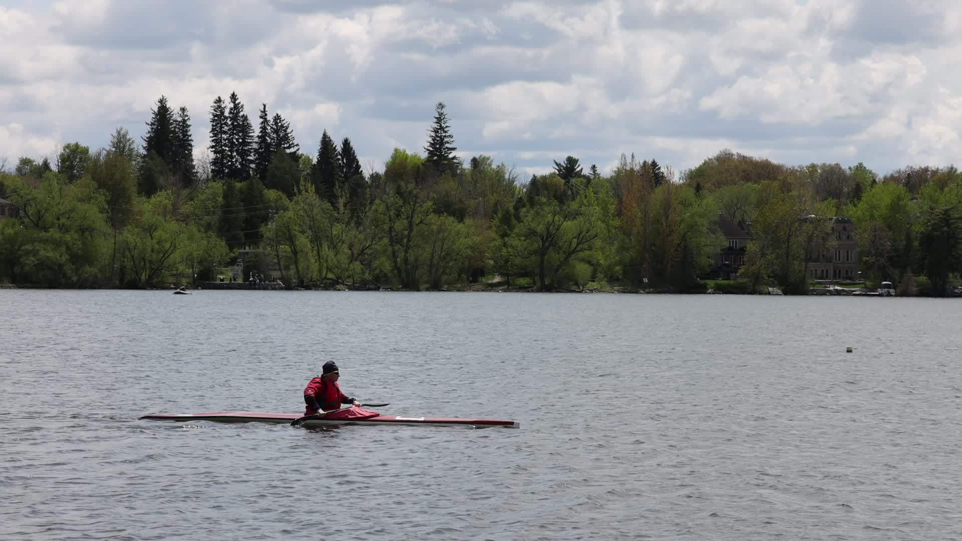 Daily life along Lake Wilcox