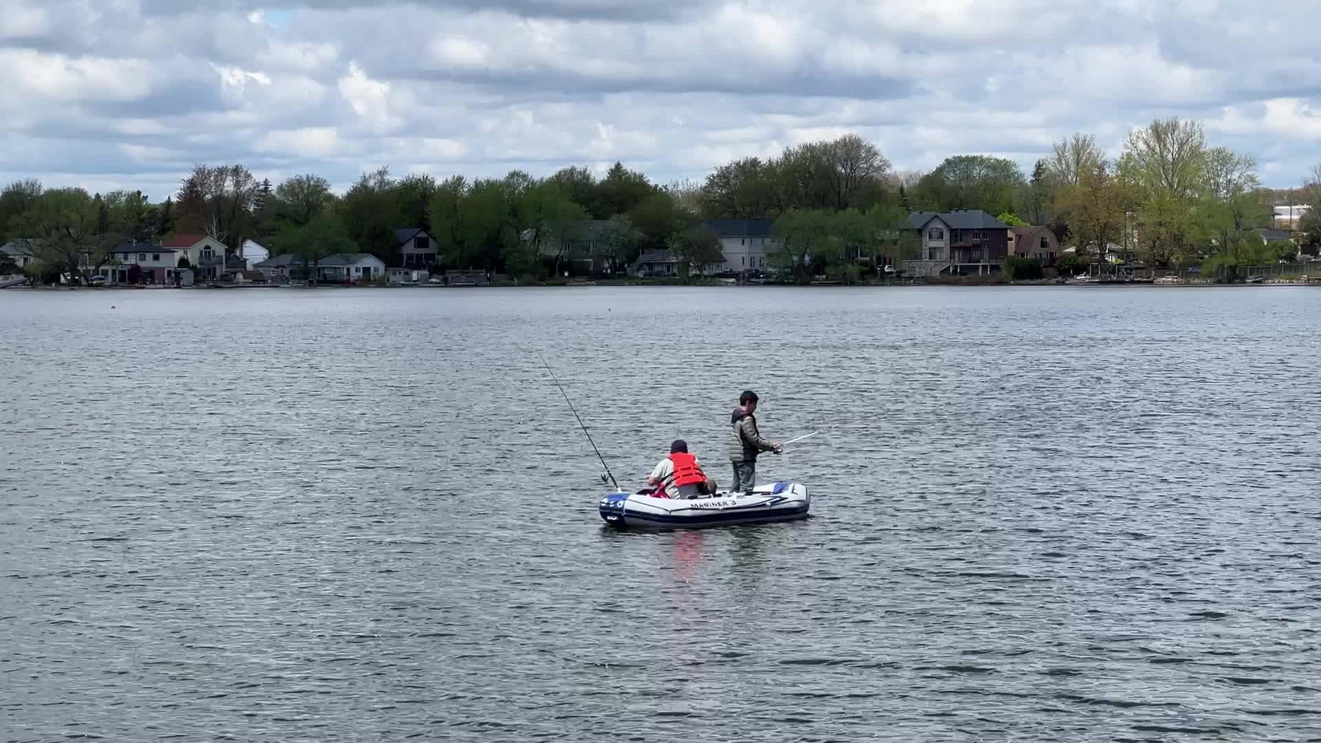 Daily life along Lake Wilcox