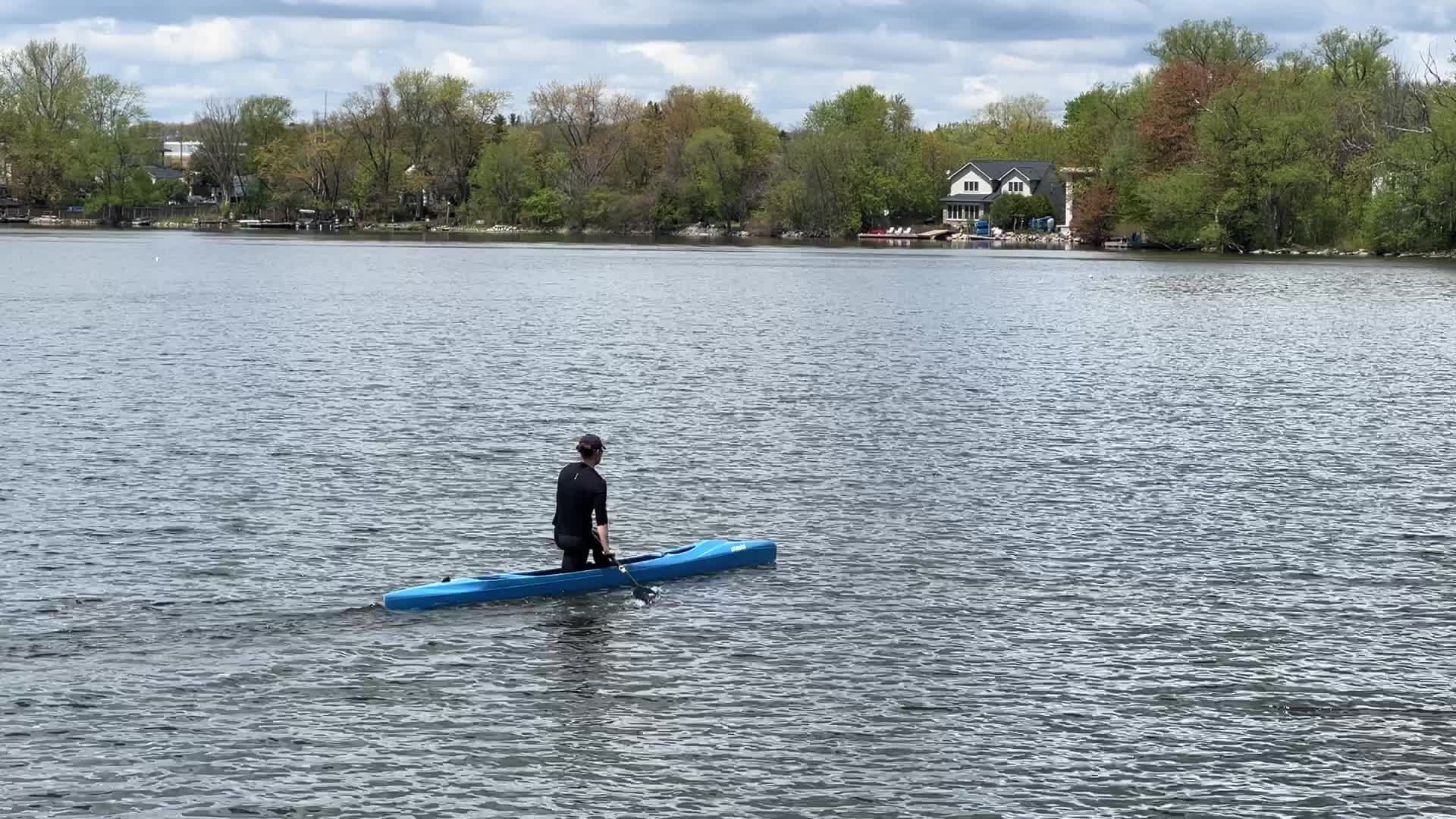 Daily life along Lake Wilcox